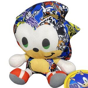 Toy Factory‎ Sega Sonic the Hedgehog Plush 6" Sticker Bomb Stuffed Animal